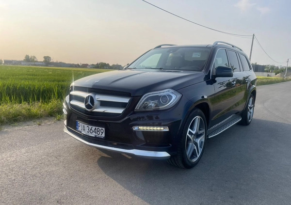 Mercedes-Benz GL cena 129000 przebieg: 167000, rok produkcji 2013 z Jarocin małe 379